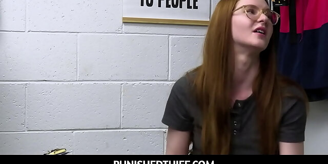 caught,nerdy,office,petite,sex,shoplyfter,teen
