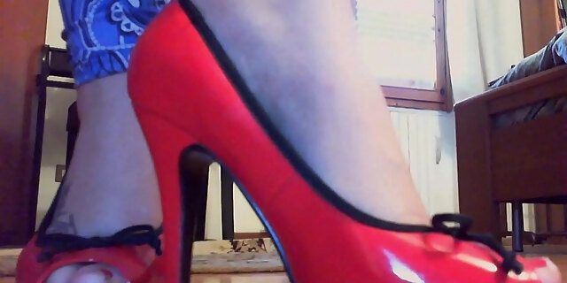 domination,feet,foot fetish,footjob,high heels,humiliation,milf,molten,mom,nylon