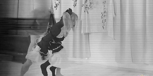 bdsm,blonde,blonde teen,bondage,cosplay,domination,messy,missionary,petite,rough,slap,spy,teen,tied up