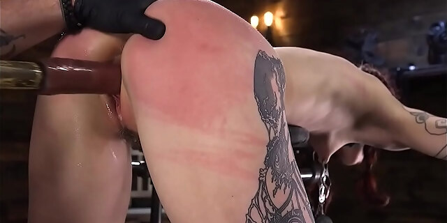 bizarre,bondage,dildo,fetish,gagging,hairy,hardcore,kinky,redhead,rough,sex,slave,slut,tattooed,toys